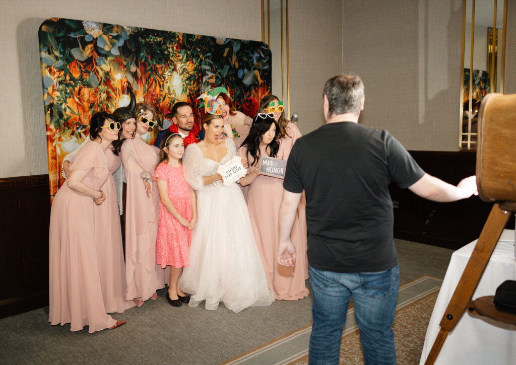 Amanda and her Bridesmaids